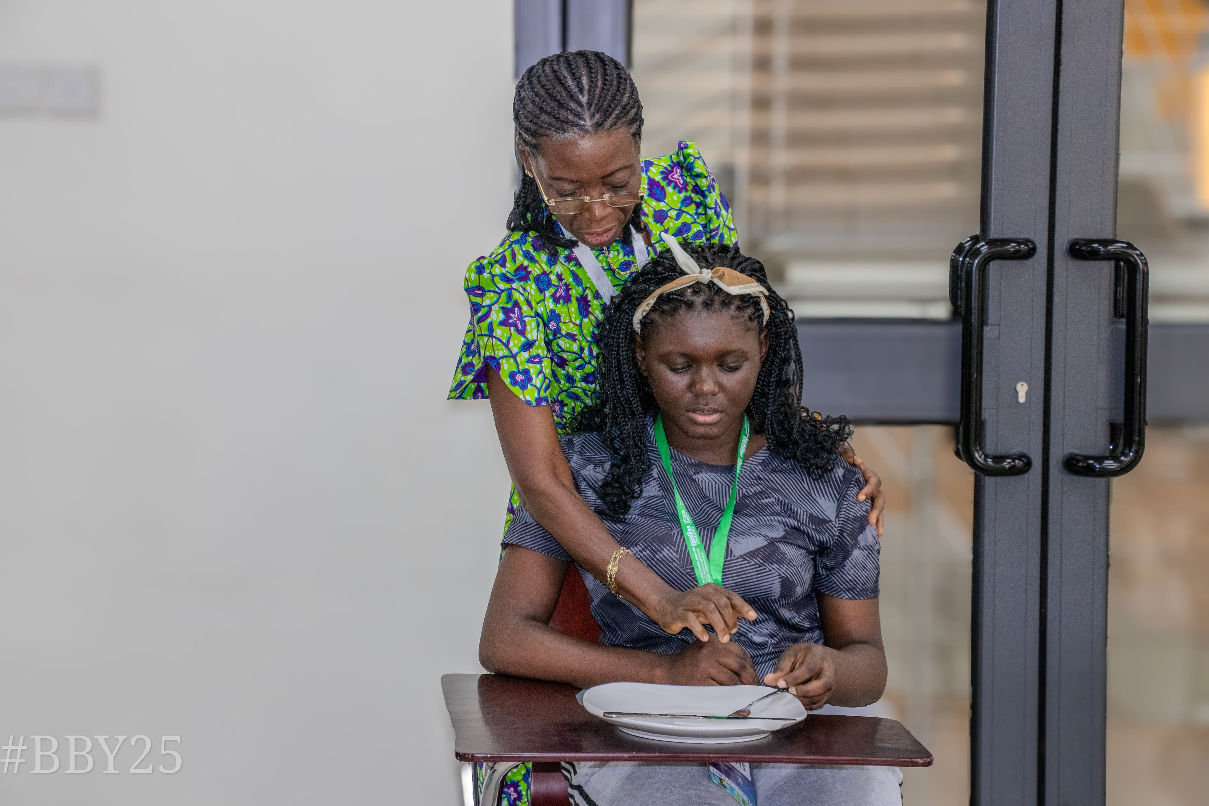 Girls at 21st Century Legacy camp